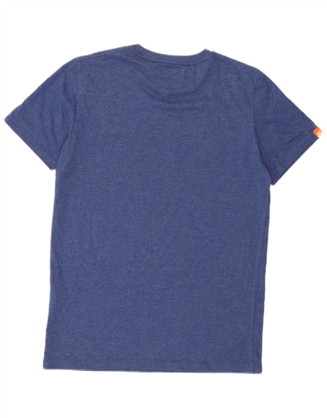 Мужская футболка Superdry Top из хлопка среднего цвета синего цвета
