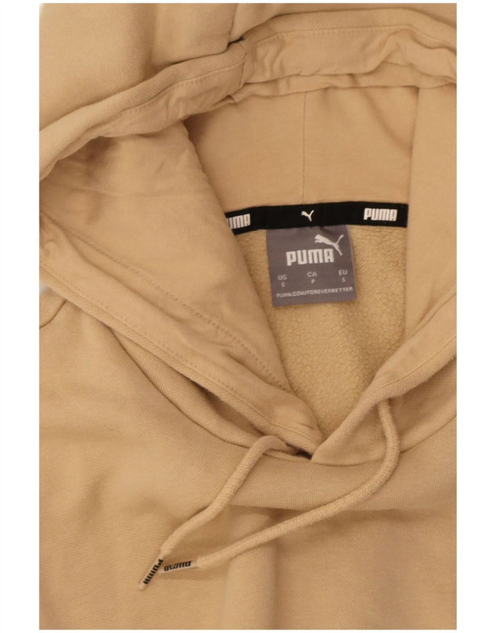 Мужской джемпер с капюшоном Puma, маленький бежевый