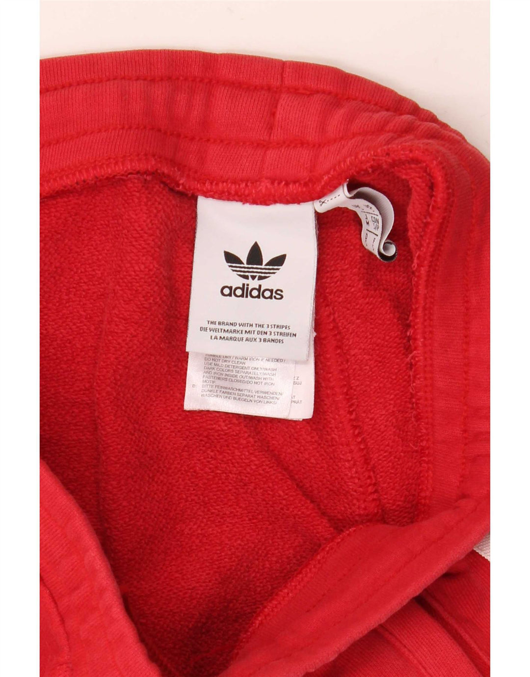 Мужские спортивные шорты Adidas, маленькие красные хлопковые