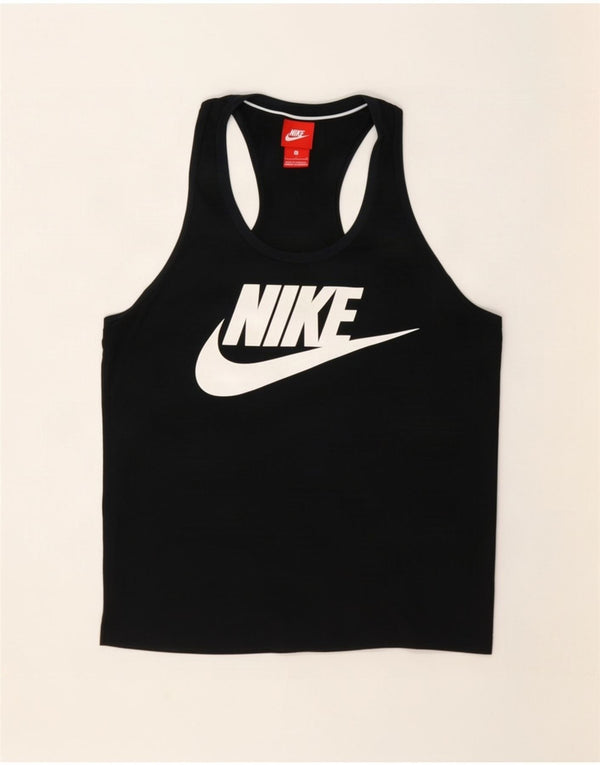 Женская футболка с рисунком Nike Top UK 16, большая черная