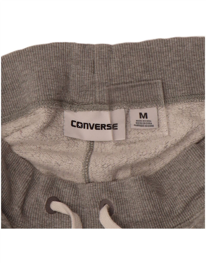 CONVERSE Womens Chuck Taylor Tracksuit Trousers Joggers UK 12 Medium  Grey