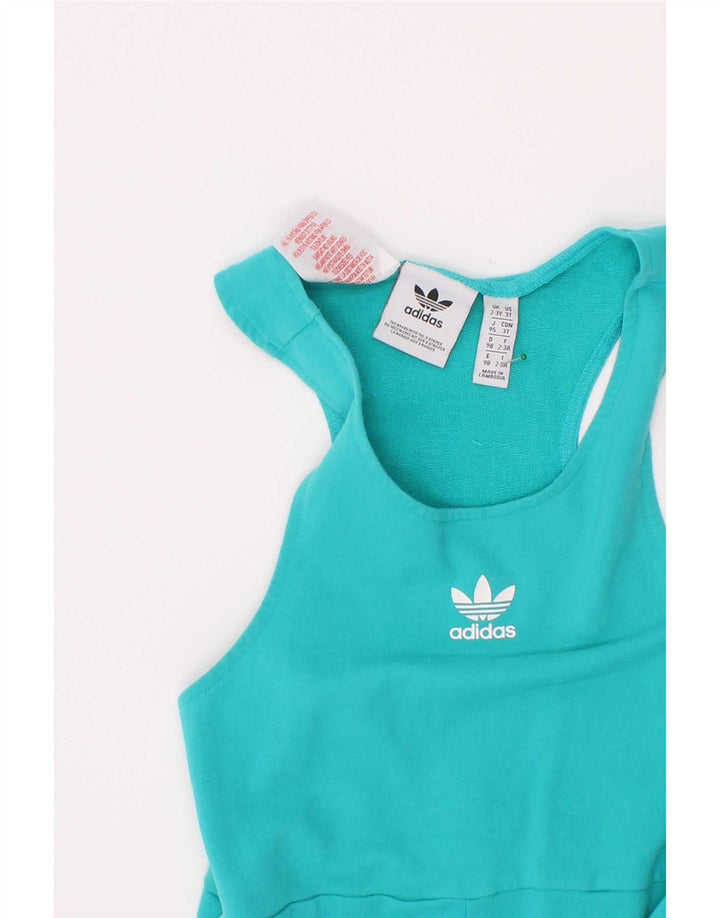 Комбинезон без рукавов Adidas для мальчиков 2-3 лет, синий