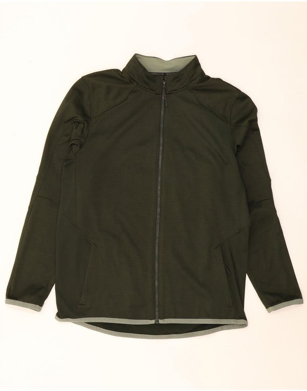 UNDER ARMOR Мужской спортивный костюм Cold Gear, верхняя куртка, большая зеленая