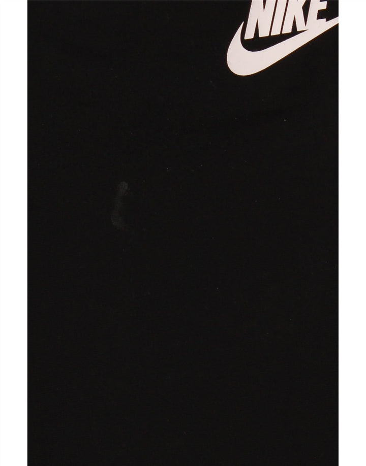 Мужские спортивные брюки Nike, маленькие черные брюки из полиэстера