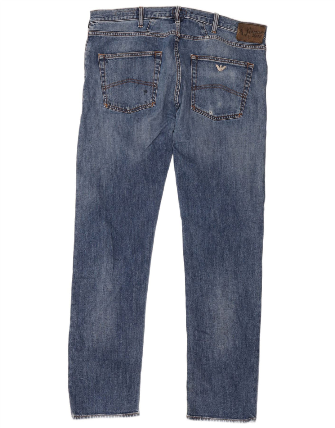 Мужские прямые джинсы Armani J45 Regular W38 L34, синий хлопок