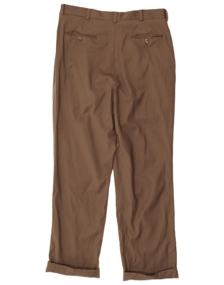 Мужские костюмные брюки NAUTICA W33 L30 серые шерстяные