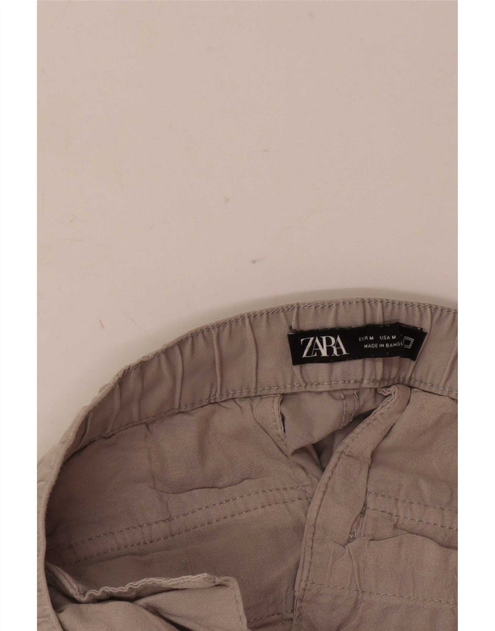 Брюки-карго мужские джоггеры Zara Medium W31 L26 Бежевые