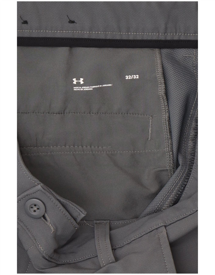 Мужские брюки чинос приталенного кроя Under Armour W32 L32 серые