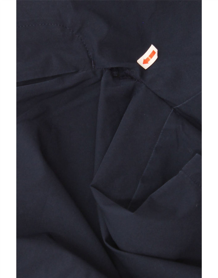 J. CREW Mens Chino Shorts W30 Medium  Navy Blue Polyester Vintage J. Crew and Second-Hand J. Crew from Messina Hembry 