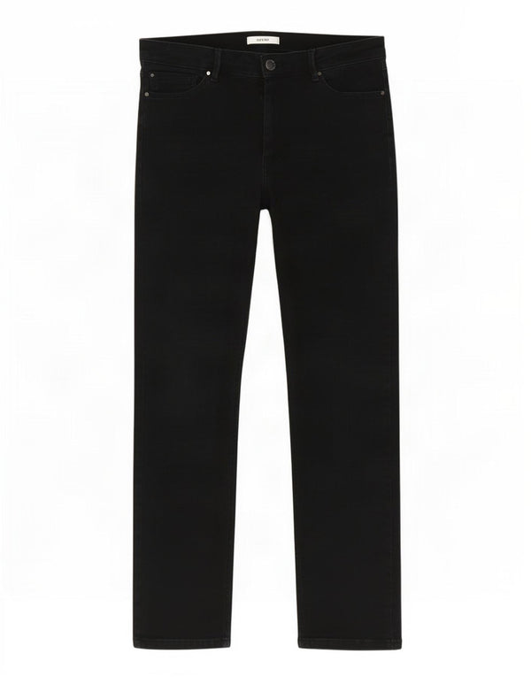 Женские прямые джинсы Marks & Spencer UK 14, большие W32 L28, черный хлопок