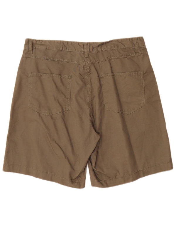 Женские шорты чинос Mountain Warehouse UK 14, большие W32, хлопок цвета хаки