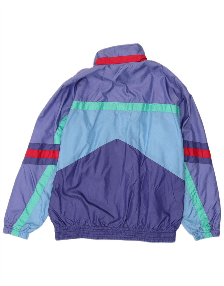 Мужской спортивный костюм Sergio Tacchini IT 46, маленький синий, полиамид с цветными блоками