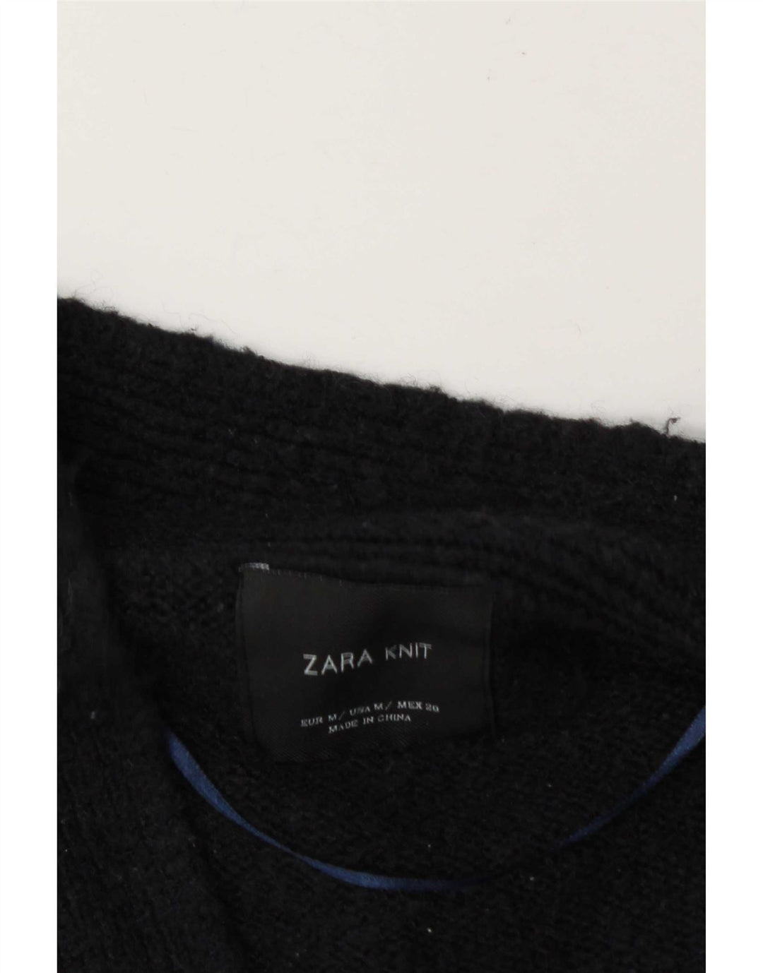 Женский открытый кардиган Zara UK 14, средний темно-синий