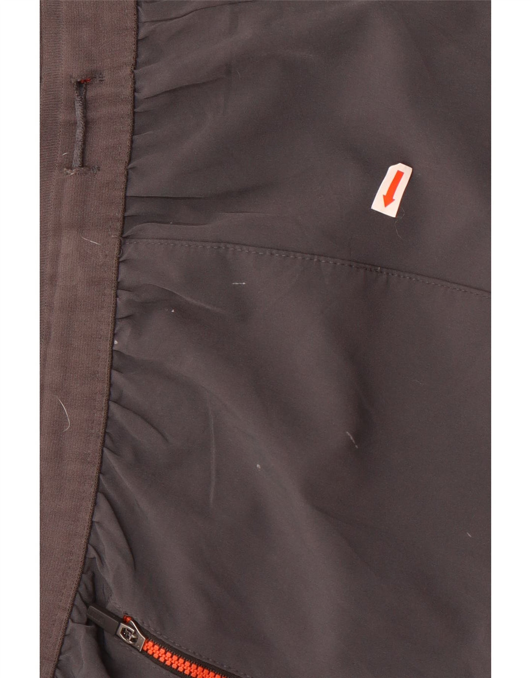 Мужские спортивные шорты Russell Athletic 2XL, серые, полиэстер с цветными блоками