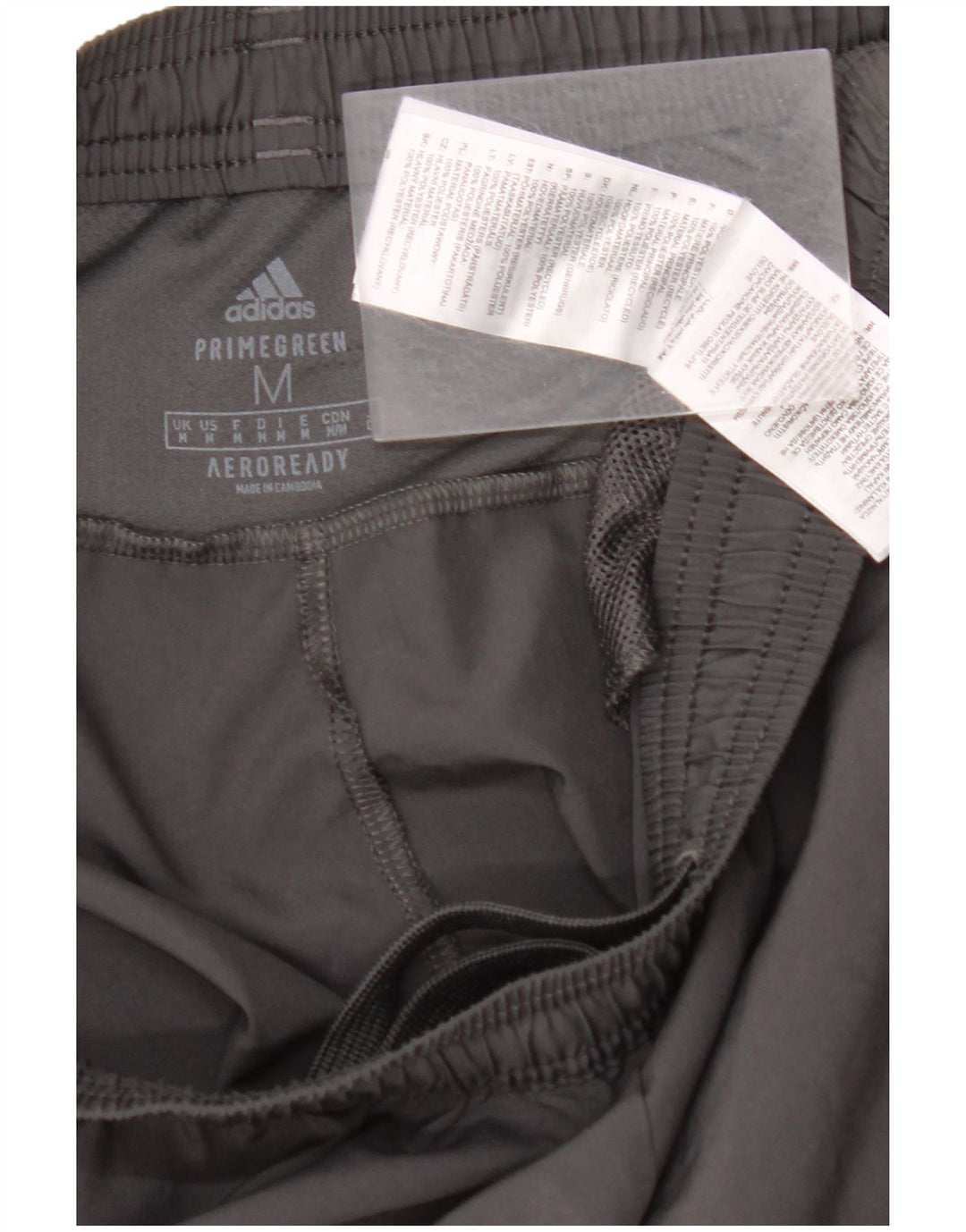 Мужские спортивные шорты ADIDAS, средний черный полиэстер