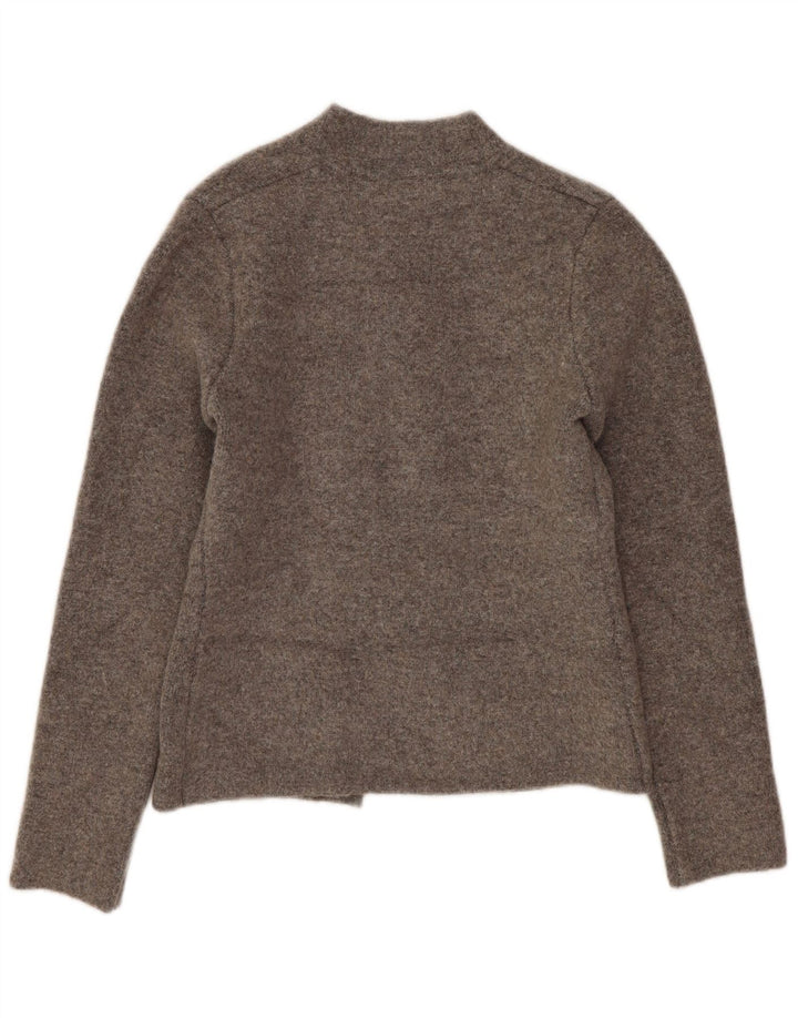 Женский укороченный кардиган Zara UK 10, маленький серый цвет