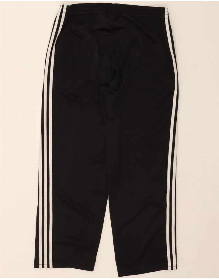 ADIDAS Mens Tracksuit Trousers UK 42/44 Large  Black Polyester Vintage Adidas and Second-Hand Adidas from Messina Hembry 