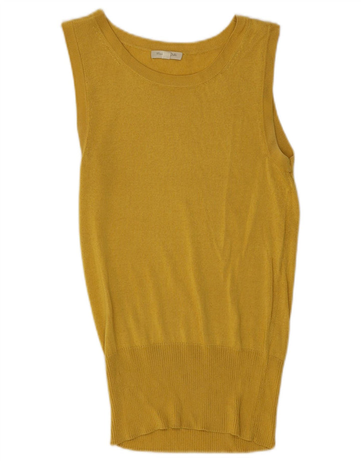 Женский жилет Massimo Dutti UK 12 Средний Желтый