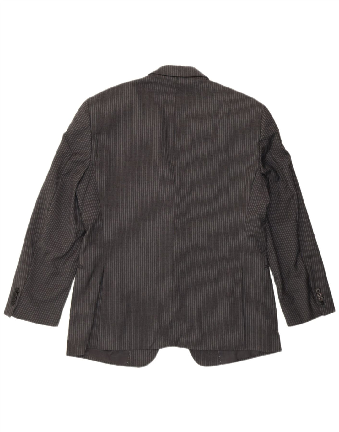 Мужской пиджак Tommy Hilfiger с 2 пуговицами UK 40, большая серая шерстяная полоска