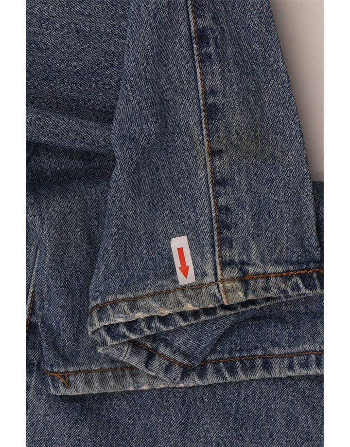 Мужские прямые джинсы Levi's 501 W38 L34 синие, хлопковые, классические
