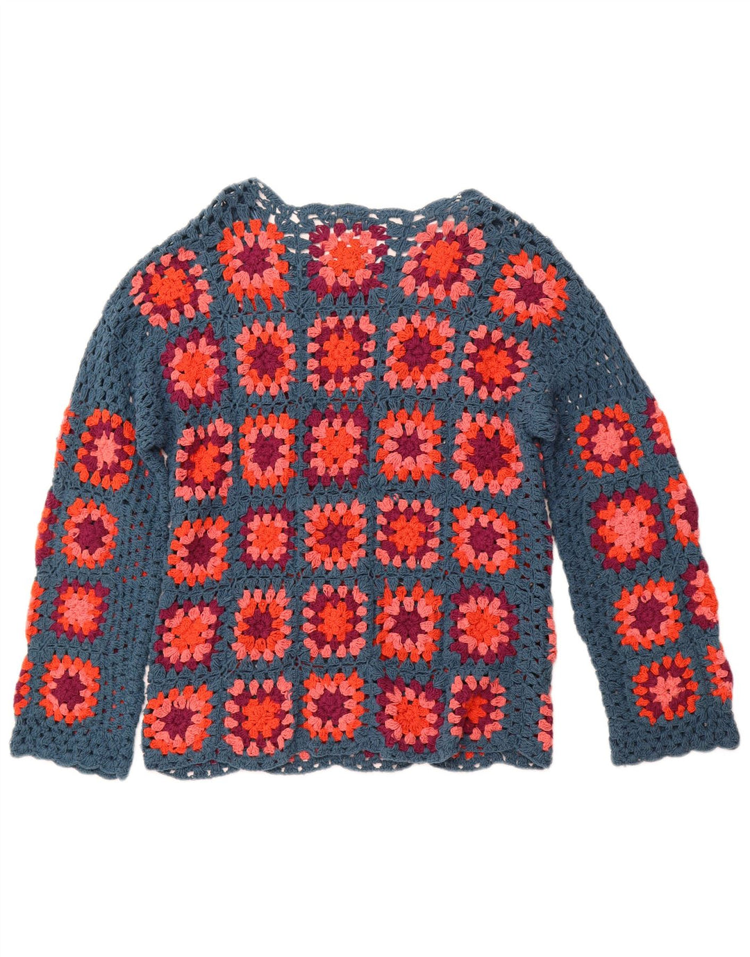 Женский джемпер с вырезом «лодочка» MONSONON, Великобритания, 10, маленький синий в клетку