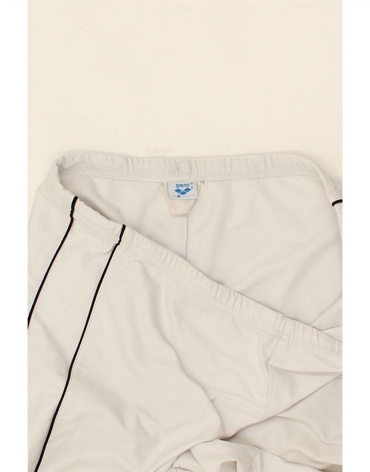 ARENA Womens Tracksuit Trousers UK 18 XL  White Vintage Arena and Second-Hand Arena from Messina Hembry 