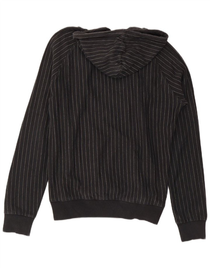 Мужской джемпер с капюшоном CONVERSE Chuck Taylor, средний черный в полоску