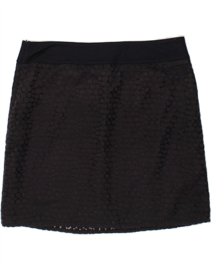 WINDSOR Womens Mini Skirt W42 3XL Navy Blue Spotted Vintage Windsor and Second-Hand Windsor from Messina Hembry 