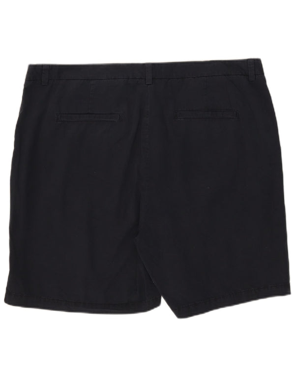 Женские шорты чинос Marks & Spencer UK 20 2XL W40 Темно-синие, хлопок