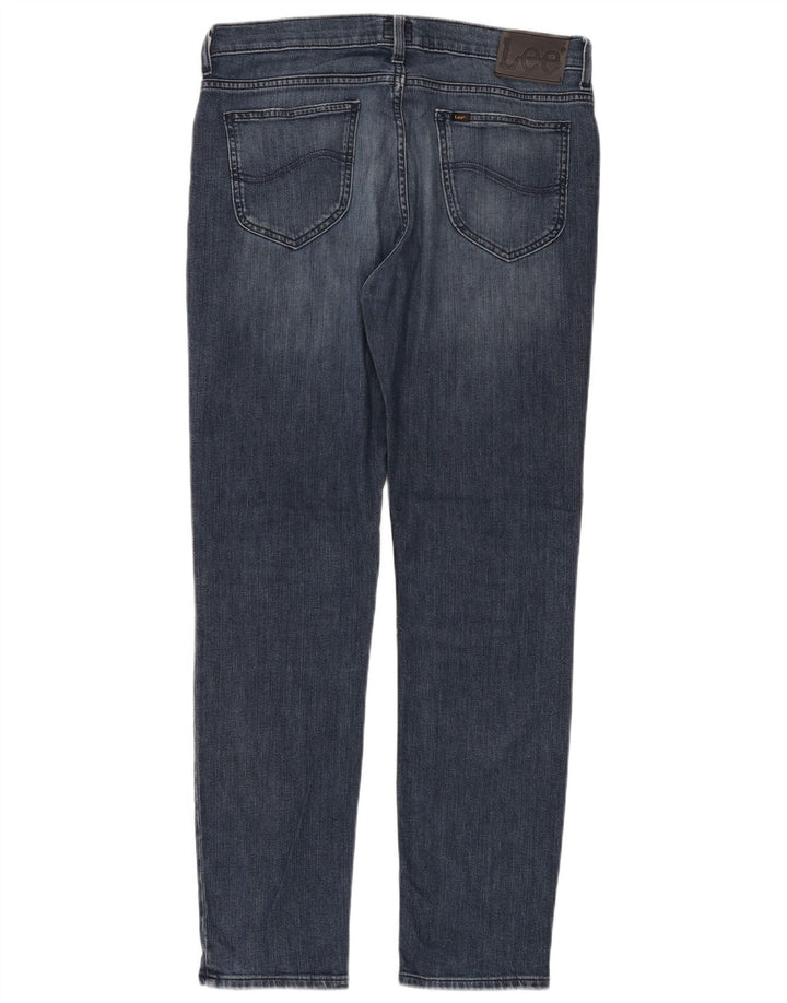 Мужские джинсы Lee Rider Slim W34 L32, синий хлопок