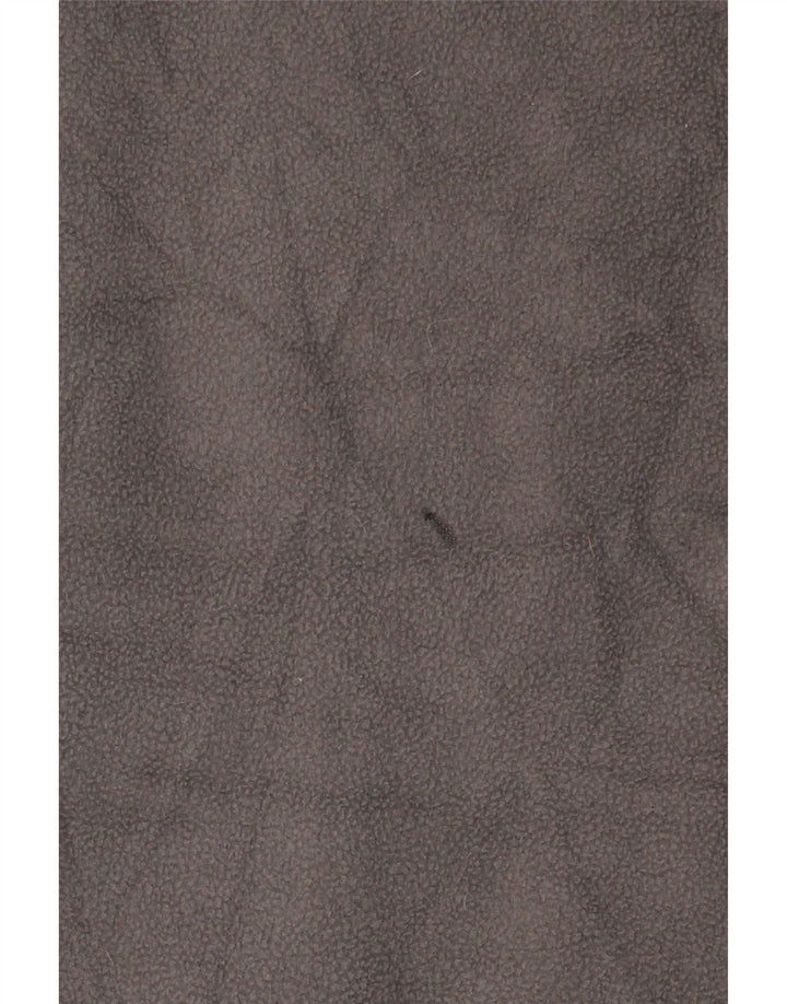 Мужская флисовая куртка IZOD UK 44 2XL серая, полиэстер с цветными блоками