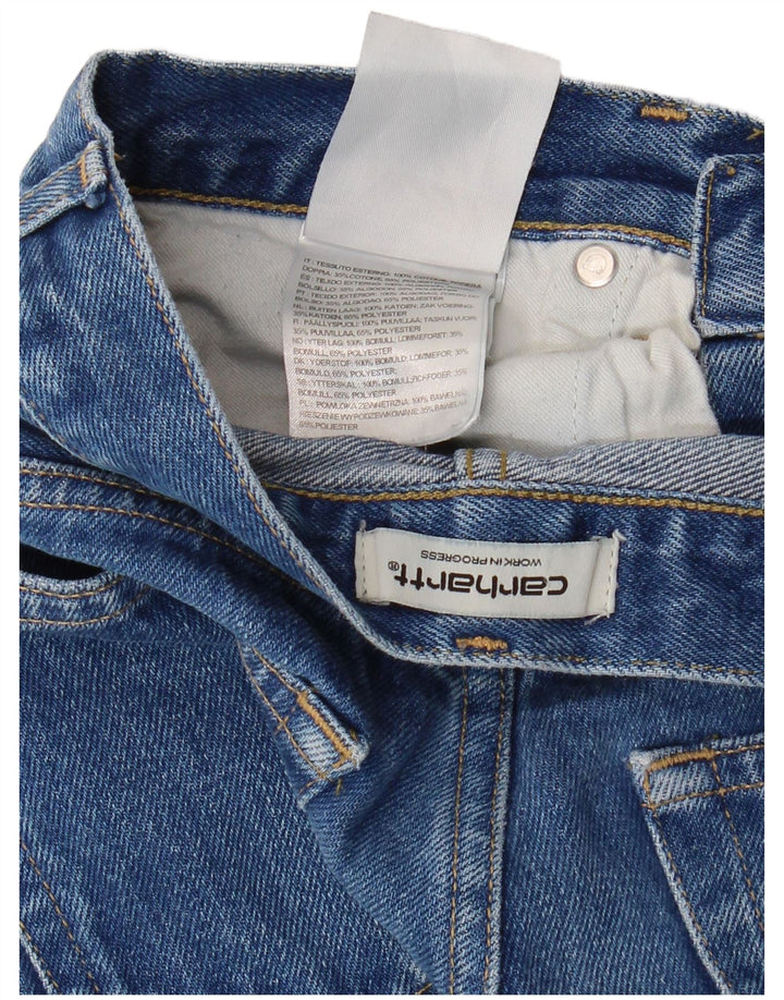 Женские узкие джинсы Carhartt W26 L25, синий хлопок
