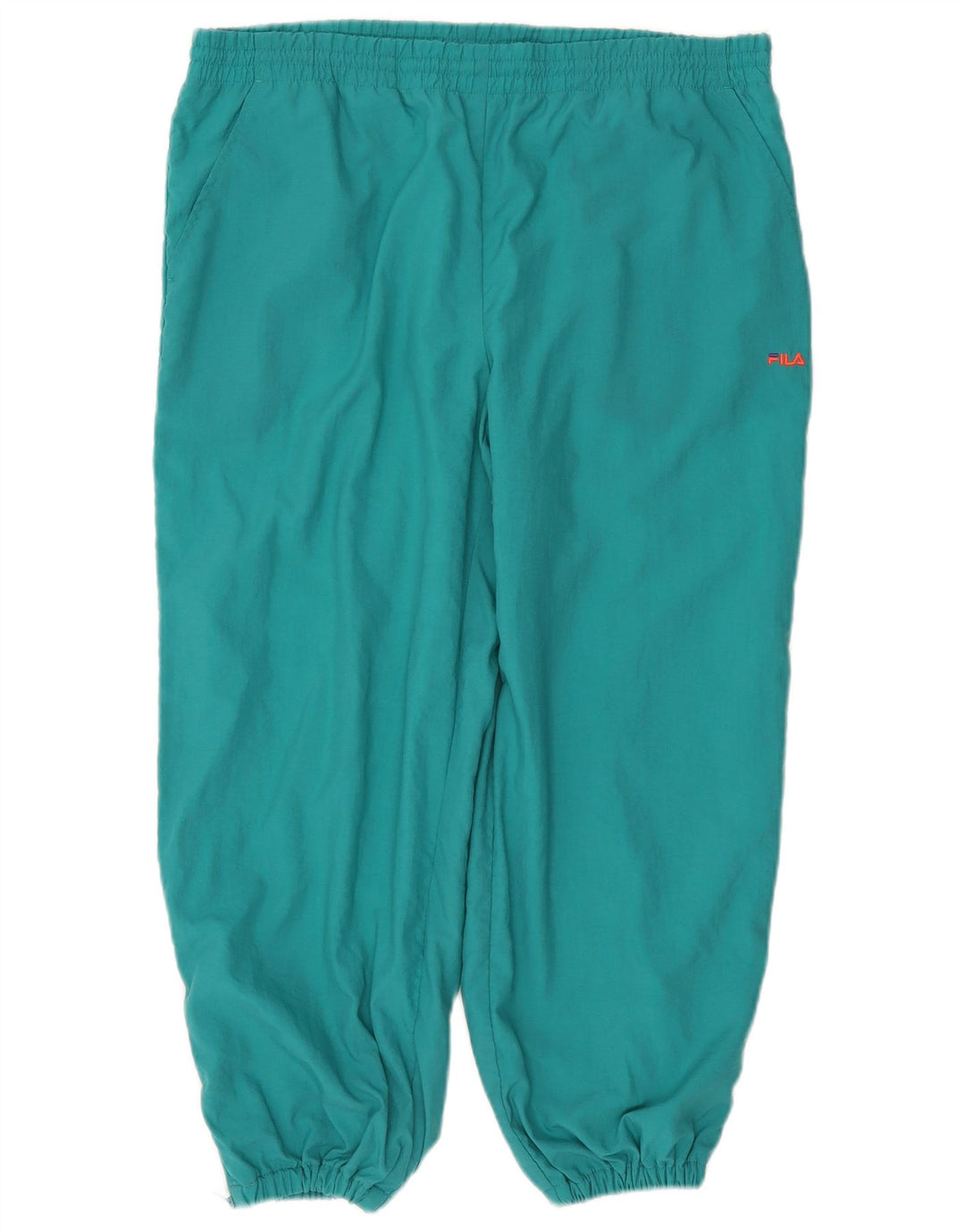Мужской спортивный костюм Fila IT 54 XL зеленый с цветными блоками, полиамид