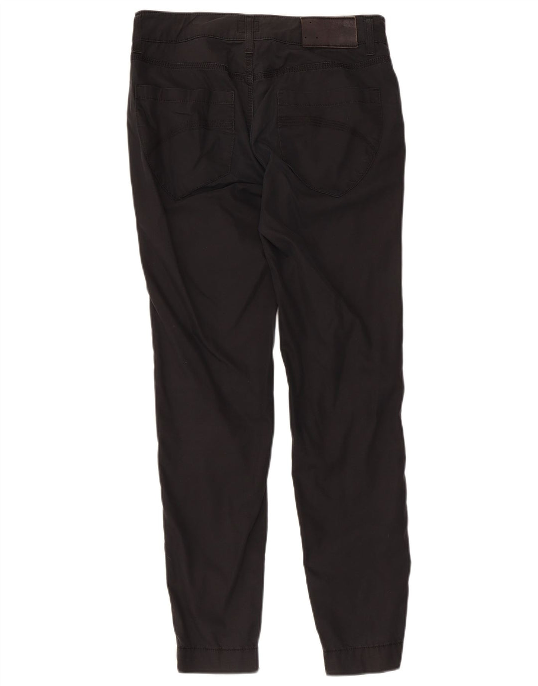TRUSSARDI Womens Slim Trousers W27 L28 Black Cotton