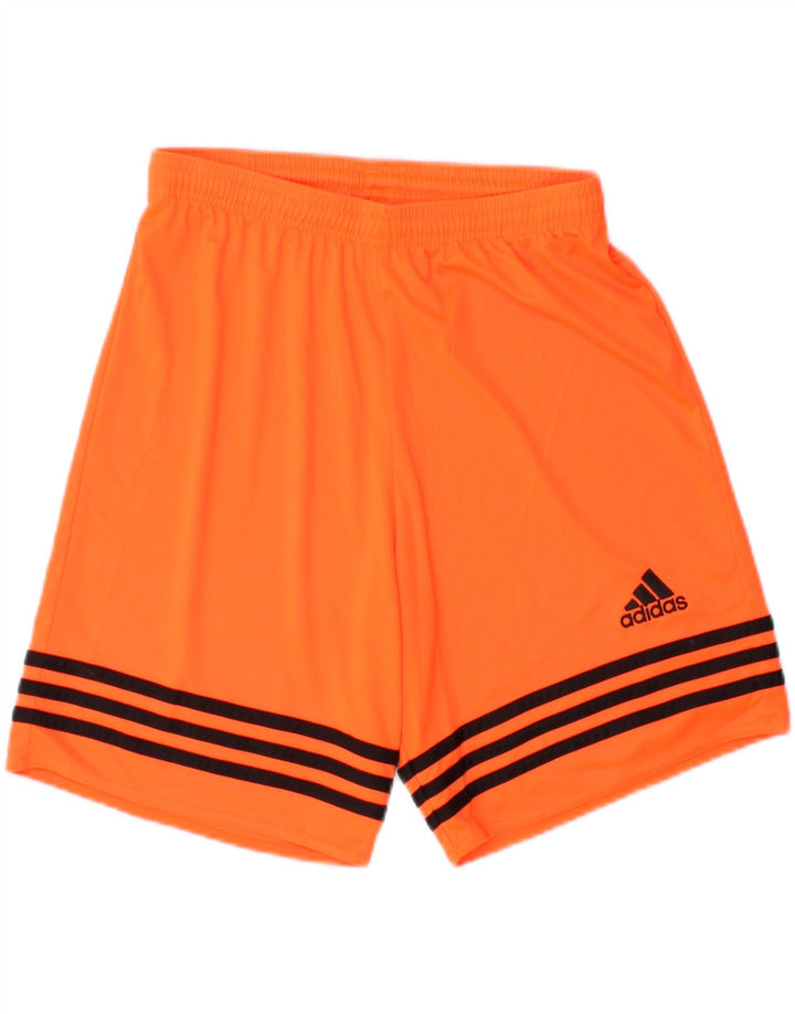 ADIDAS Womens Climalite Sport Shorts UK 8 Small  Orange Polyester Vintage Adidas and Second-Hand Adidas from Messina Hembry 