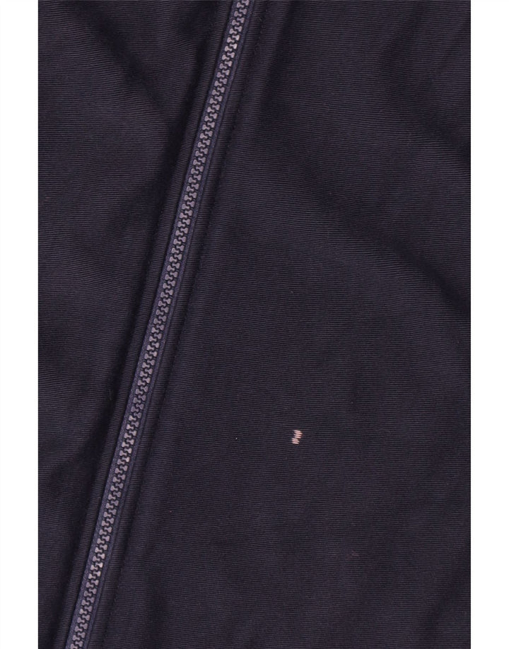 Женский бомбер Marks & Spencer UK 16, большой размер, темно-синий, хлопок