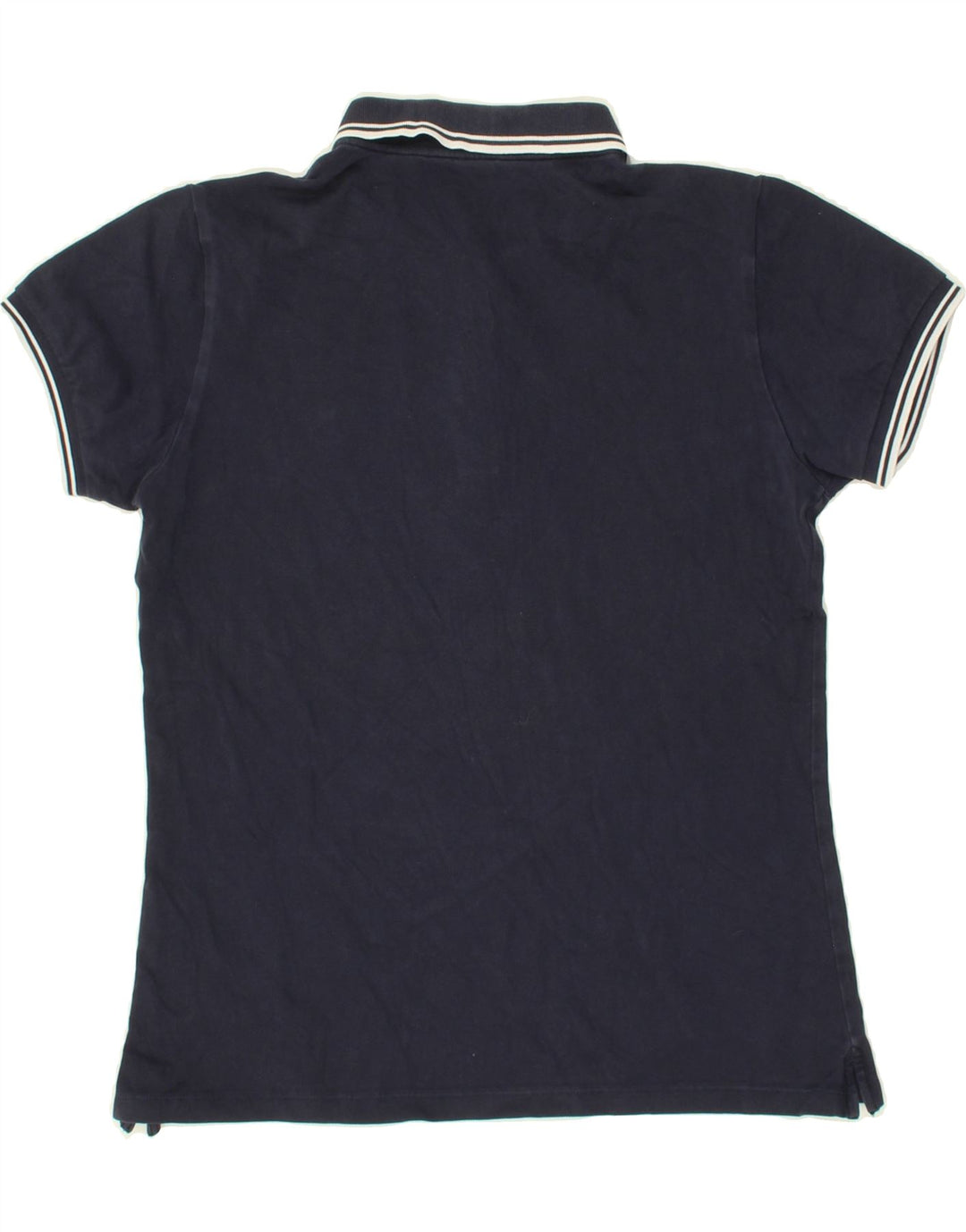 NORTH SAILS Womens Polo Shirt UK 14 Medium Navy Blue Cotton Vintage North Sails and Second-Hand North Sails from Messina Hembry 