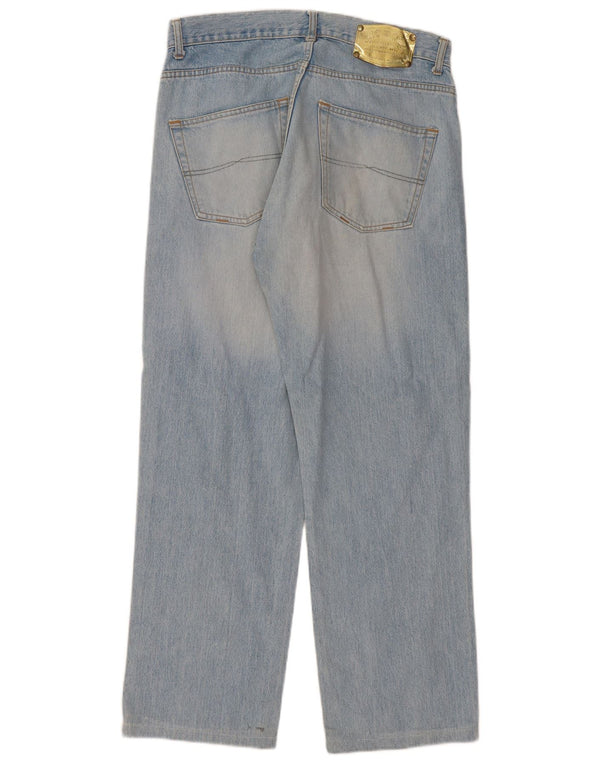 Женские прямые джинсы с рисунком Looney Tunes Bonaventure W38 L30, синие, хлопок