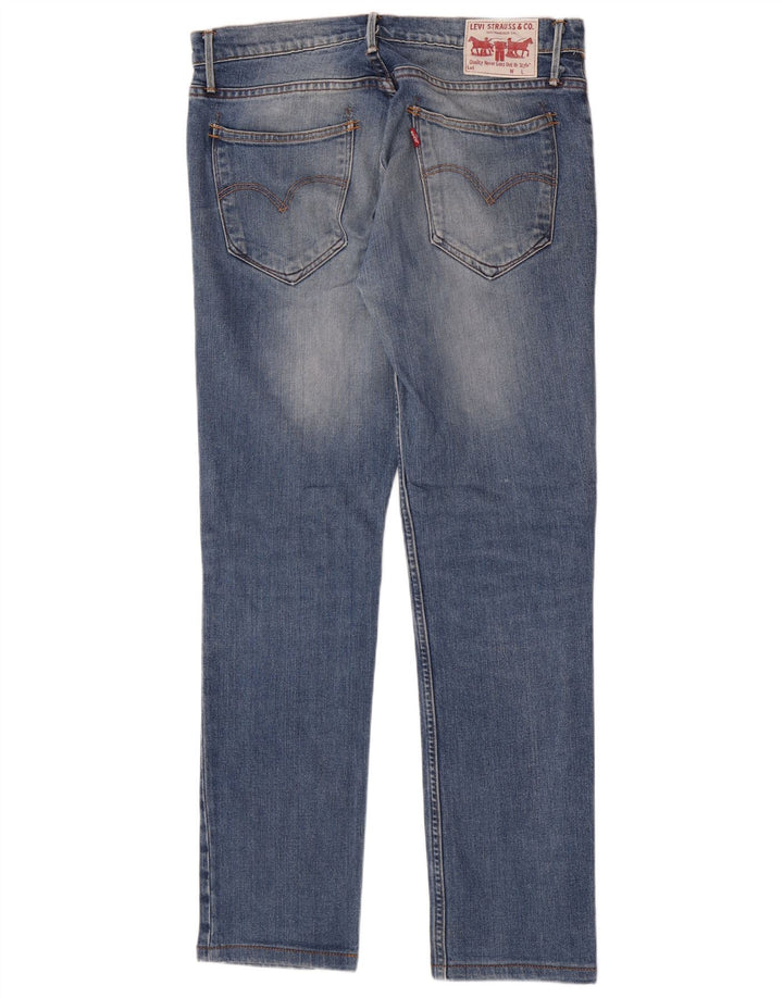 Мужские узкие джинсы Levi's W34 L30 синие