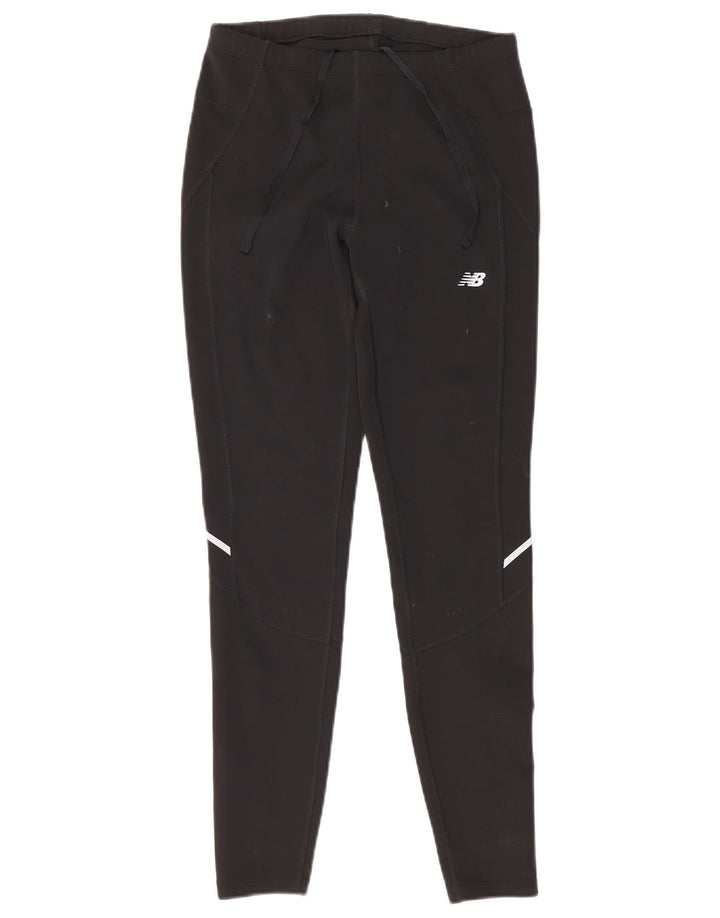 Женские леггинсы с рисунком New Balance UK 12, средние, черные