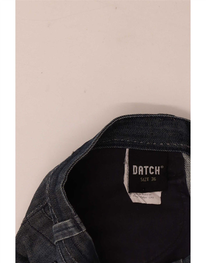 Мужские прямые джинсы Datch W36 L30 темно-синие, хлопок