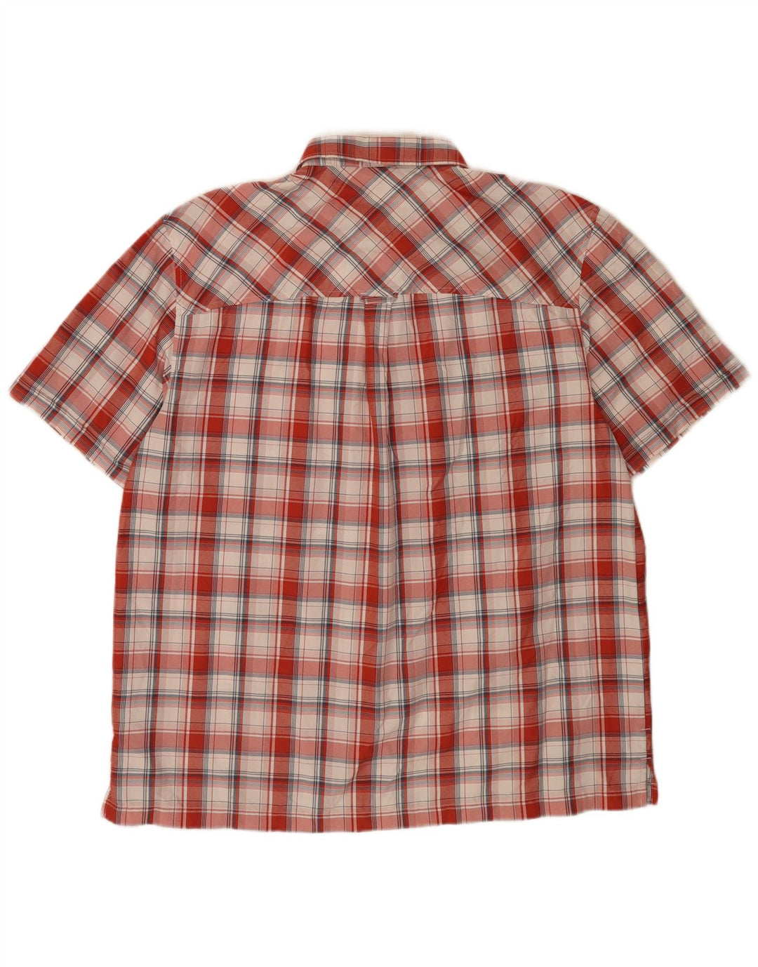 Мужская рубашка Rohan с коротким рукавом XL, красная клетка, полиамид
