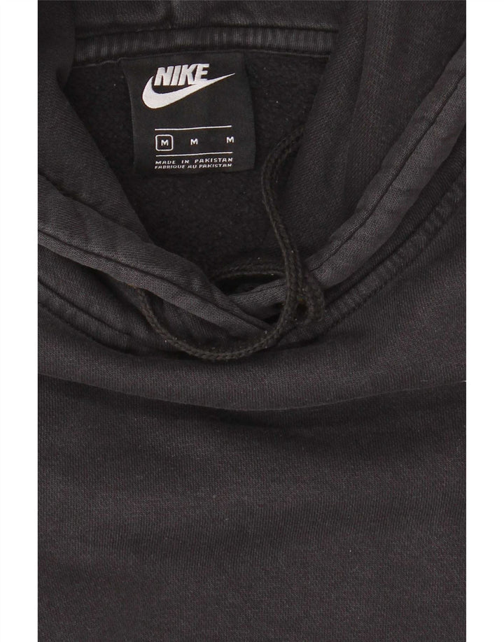 Женский джемпер с капюшоном большого размера Nike UK 14, средний черный, хлопок