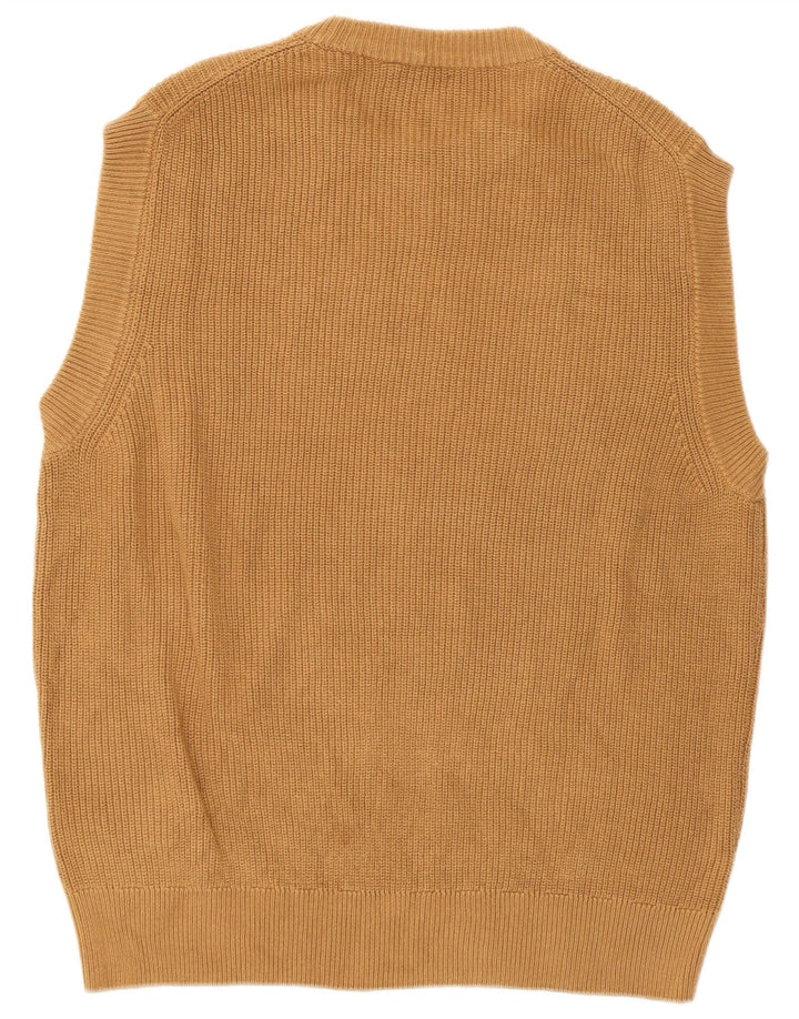 Мужская майка Zara, маленькая коричневая хлопковая майка