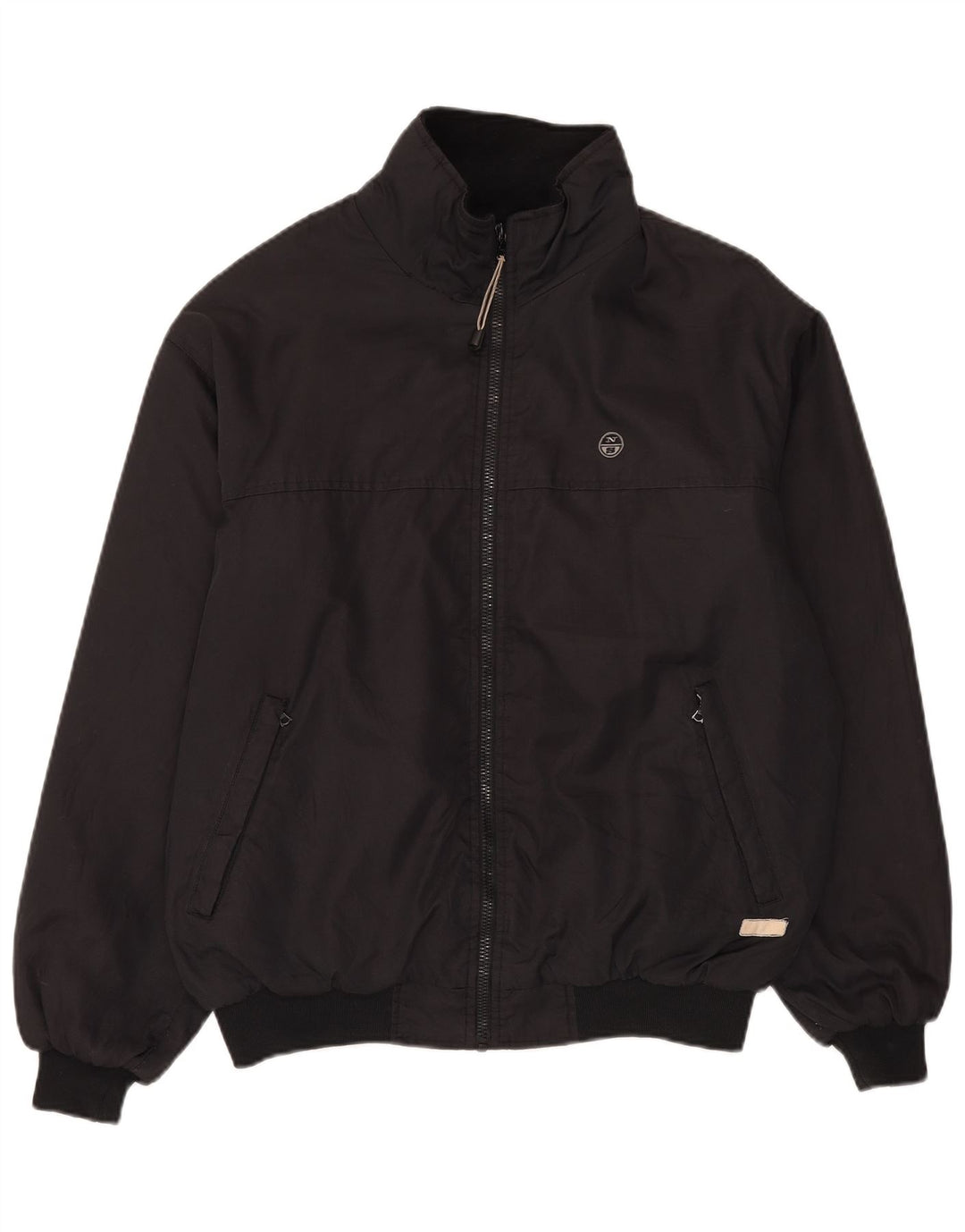 Мужская бомбер-куртка North Sails, Великобритания 42 XL, черный, полиамид