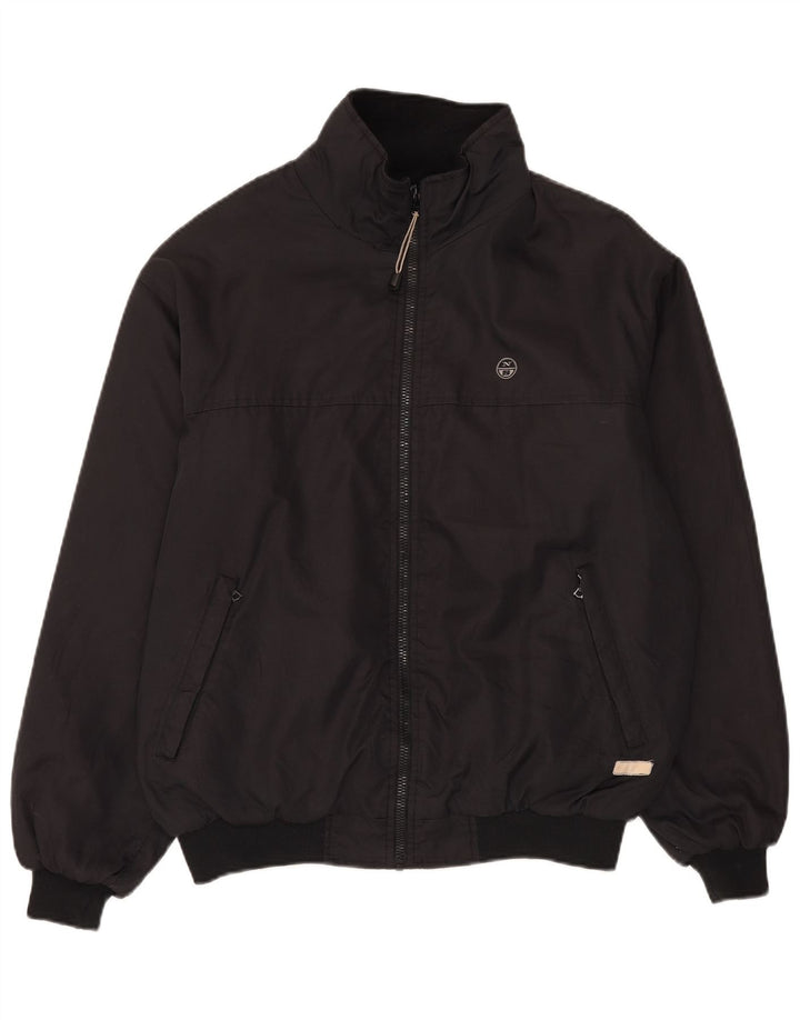 Мужская бомбер-куртка North Sails, Великобритания 42 XL, черный, полиамид