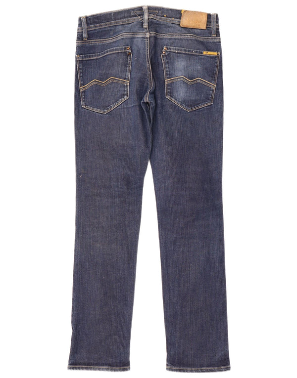 Женские джинсы скинни MELTIN' POT Maner с низкой талией W31 L32, синий хлопок