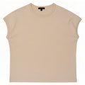 Женская футболка Massimo Dutti Top UK 14 Medium Beige