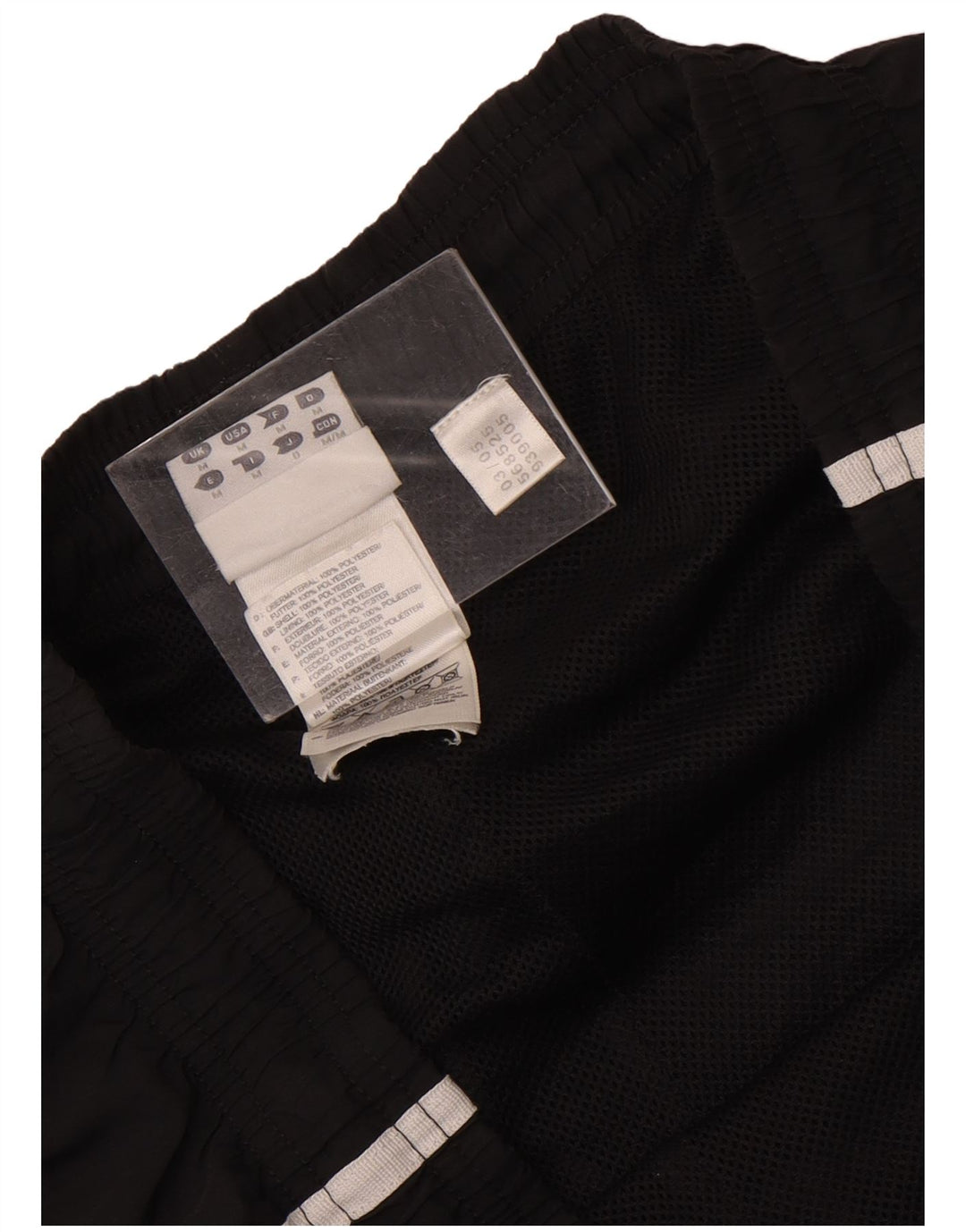 Мужские спортивные шорты Adidas среднего размера из полиэстера черного цвета