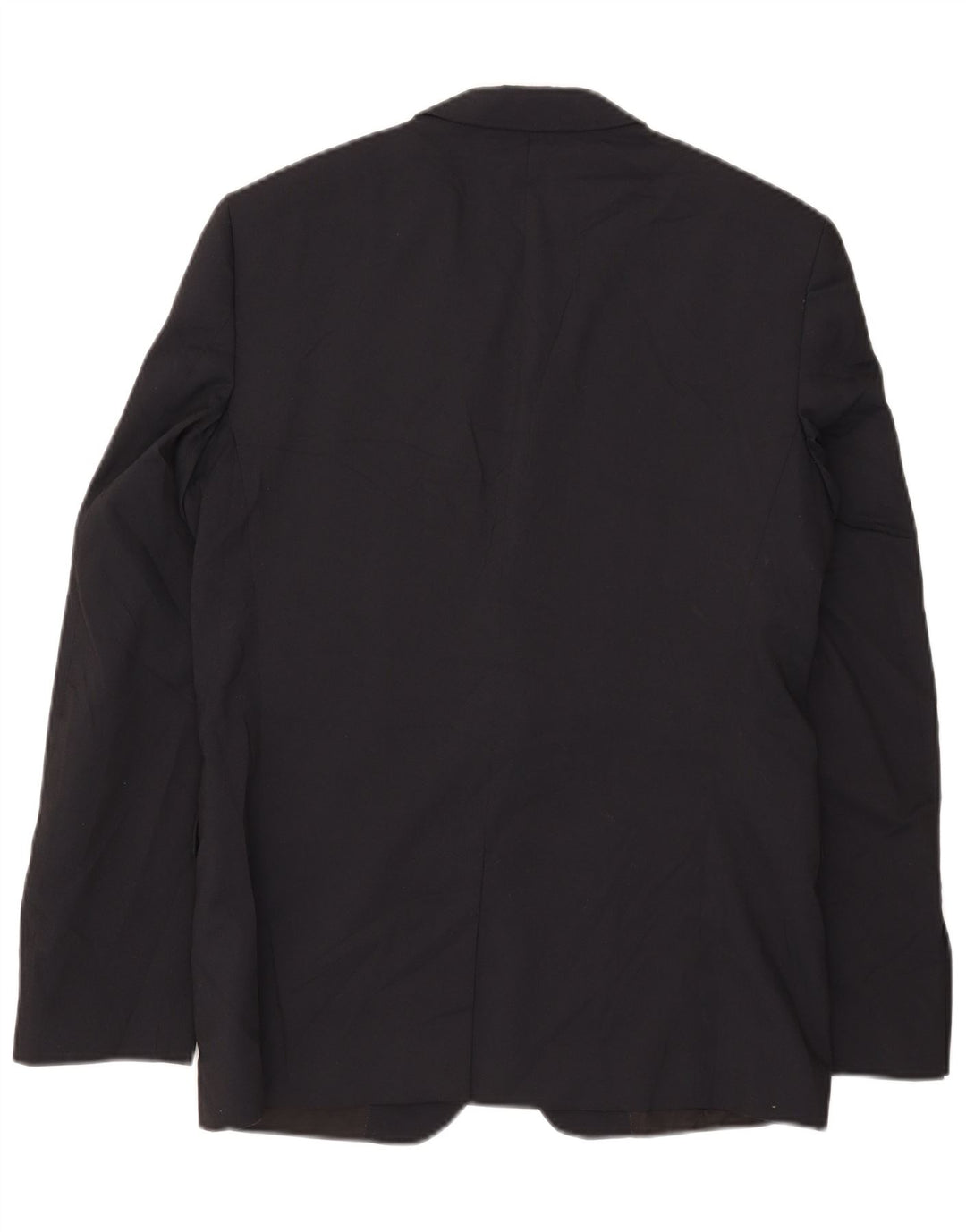 Мужской пиджак на двух пуговицах Zara EU 50, средний темно-синий, полиэстер